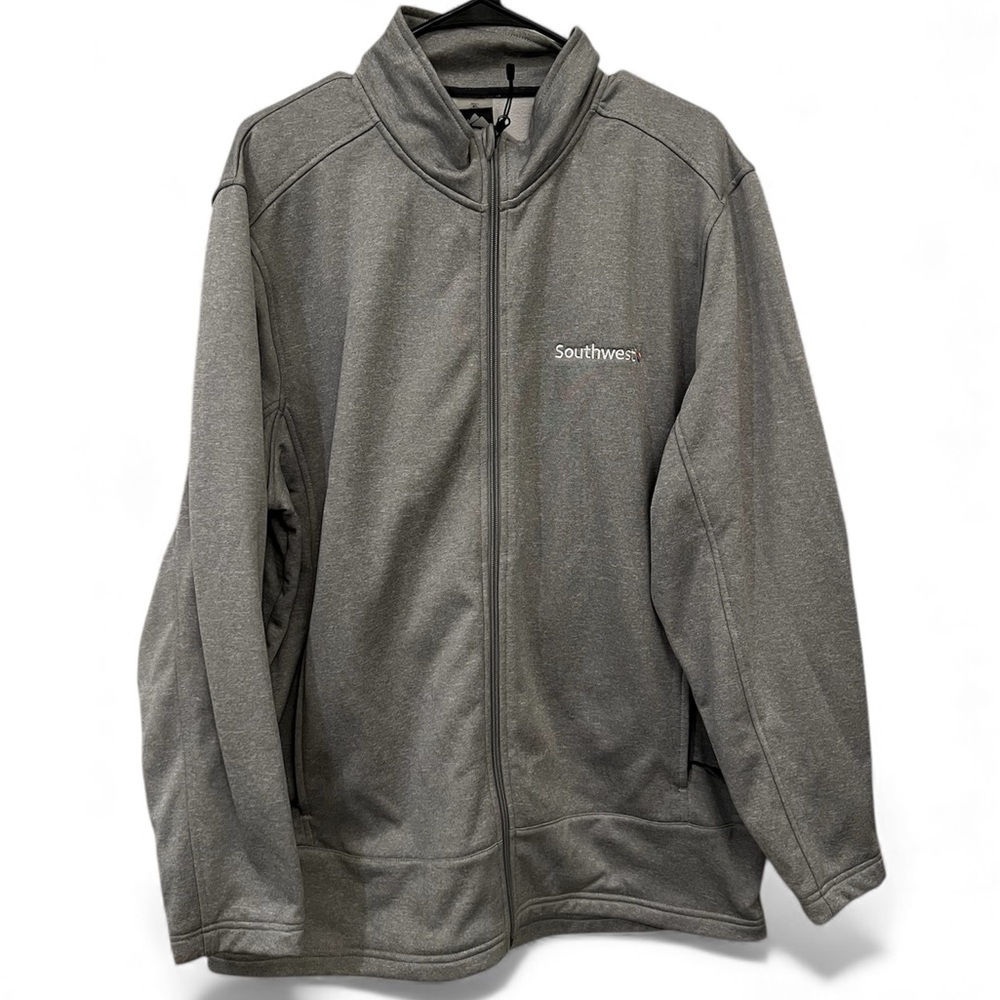 Storm Creek Southwest Airlines‎ Gray Zip-Up Fleece Jacket Men’s XL